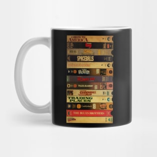 Retro 80s Comedies - Cassette Style Mug